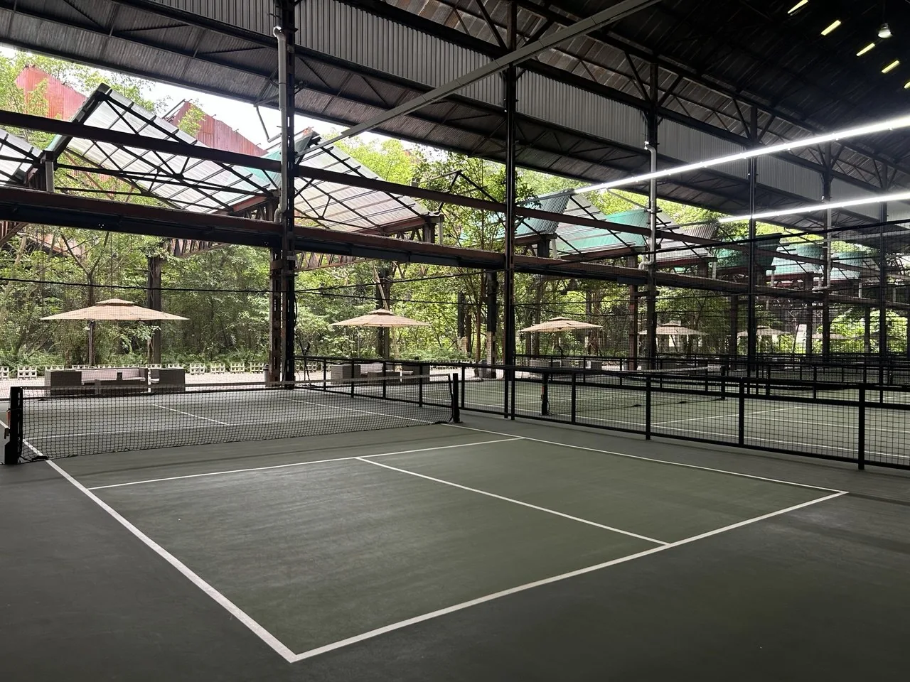 Pickleball courts at PickleDepot